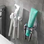 Bad Lagerung Rack Wand Selbst Zahnbürste Halter Zahnpasta Spender Razor Stand Badezimmer Organisation Hause Gadgets - flohmarkt-deutschland.shop