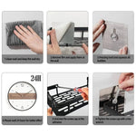 Bad Regal Make-up Lagerung Veranstalter Shampoo Rack Dusch regal Bad zubehör kein Bohrer Wandre gal - flohmarkt-deutschland.shop