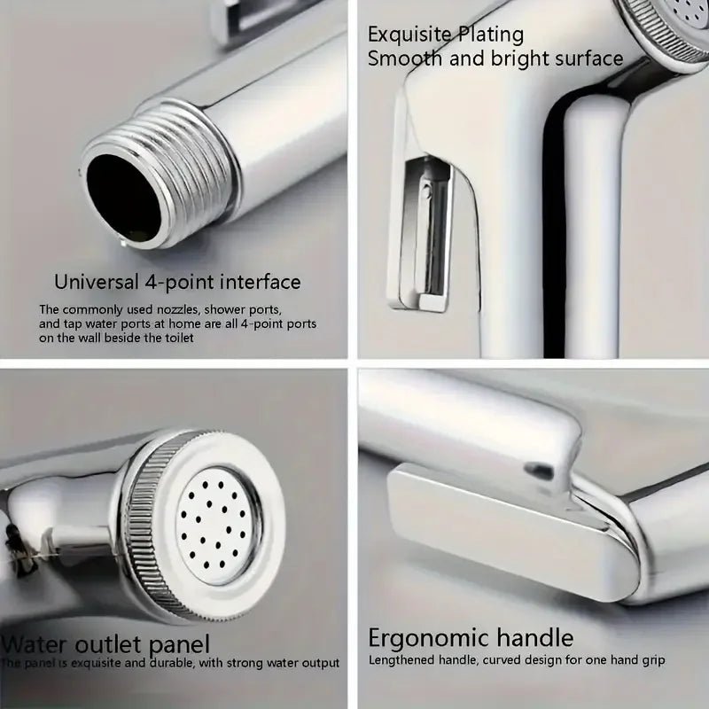 Bad Zubehör 1-teiliges set Haushalt Handbrause Set Wc Spritzpistole Wc Booster Flusher Düse Handheld Spritzpistole - flohmarkt-deutschland.shop