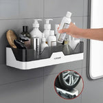Bad Zubehör Home Organizer Dusche Regale Wand Halterung Badezimmer Regal WC Shampoo Halter Küche Lagerung Korb Kosmetik Rack - flohmarkt-deutschland.shop