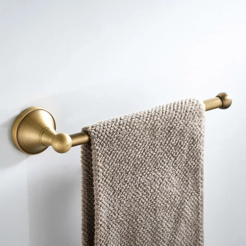 Badezimmer-Accessoires, antikes Messing, Wandmontage, Toilettenpapierhalter, Handtuchring, Robe, Kleiderhaken, Badezimmer-Hardware - flohmarkt-deutschland.shop