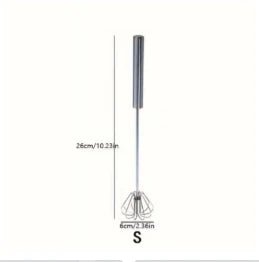 Baking Tool Schneebesen Edelstahl Mini Silikonkopf - Schonendes Aufschlagen In Kleinen Küchen - flohmarkt-deutschland.shop