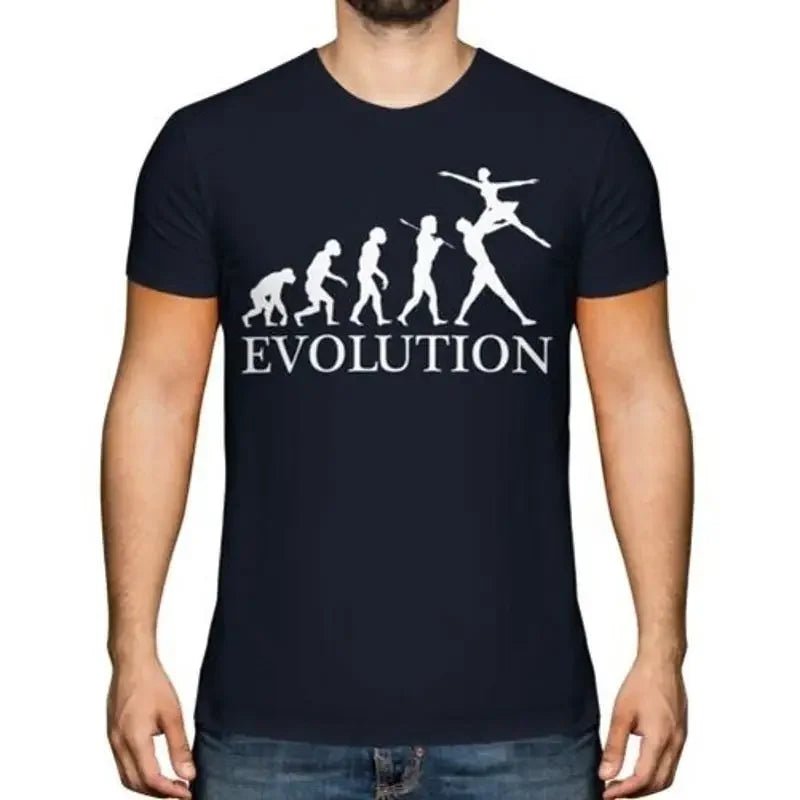 Ballett Evolution Of Man Herren T-Shirt Geschenk Kleidung - flohmarkt-deutschland.shop