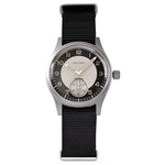 Baltany S2027 Tuxedo Retro Uhr – 36mm, Quarz, Sub-Sekunde, Leder, Leuchtend - flohmarkt-deutschland.shop