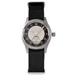 Baltany S2027 Tuxedo Retro Uhr – 36mm, Quarz, Sub-Sekunde, Leder, Leuchtend - flohmarkt-deutschland.shop