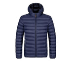 Baumwolljacke für Herren für Herbst und Winter – mehrere Farben, Stehkragen und Kapuzendesign - flohmarkt-deutschland.shop