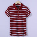 2020 Fashionable Striped Korean Style Short Sleeve T-Shirt