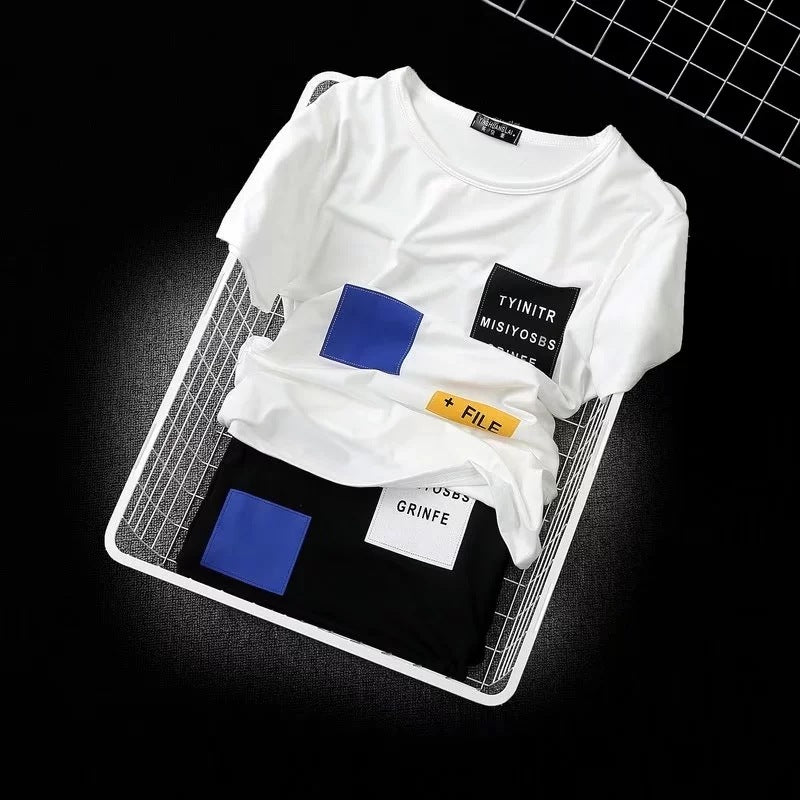 Men's Loose Graphic Summer T-Shirt (Short Sleeve)