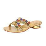 Bequeme Strandpantoffeln Damen Diamant High Heel Sandalen Damen Partyschuhe Modische Damensandalen - flohmarkt-deutschland.shop