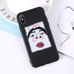 Cartoon Painted Phone Case for iPhone 11 Pro Max & S10 Plus