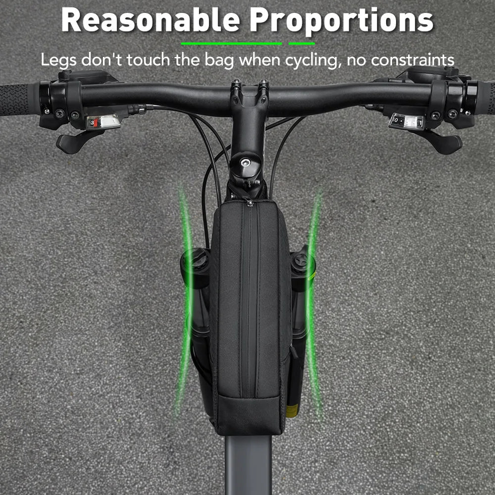Bike Bag Waterproof Reflective Front Top Frame Tube Bag Large Capacity Ultralight Bicycle Bag Cycling Pannier Bag Accessories - flohmarkt-deutschland.shop