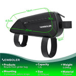 Bike Bag Waterproof Reflective Front Top Frame Tube Bag Large Capacity Ultralight Bicycle Bag Cycling Pannier Bag Accessories - flohmarkt-deutschland.shop