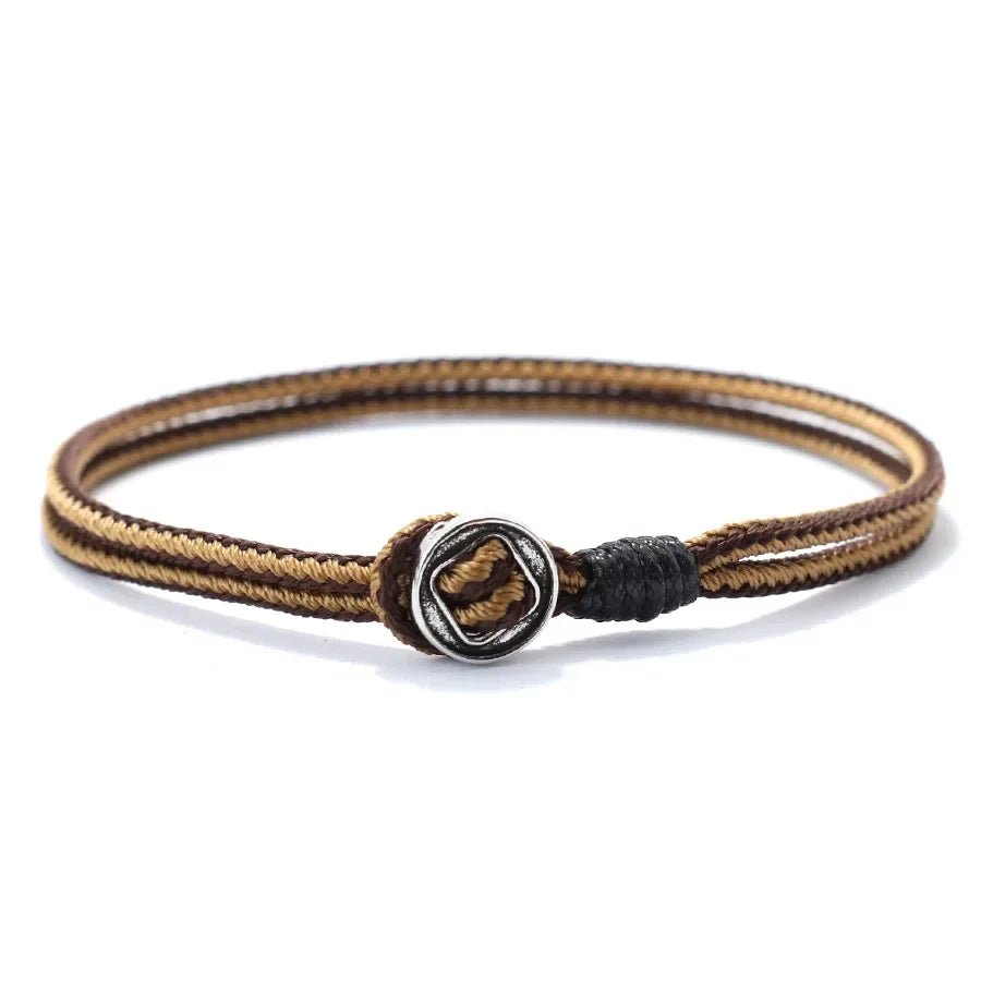 Bohemian Ethnic Style Bracelet Men Handmade Grade A Casual String Braclet Perfect Gift For Him Pulsera Macrame Armband Herren - flohmarkt-deutschland.shop