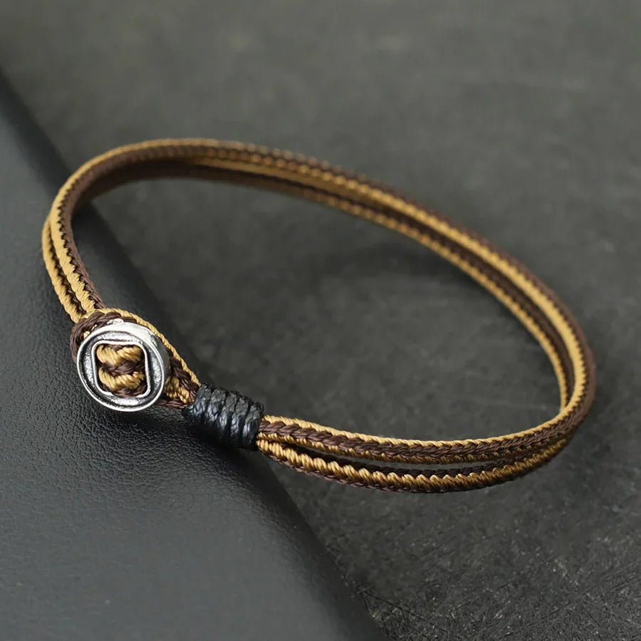 Bohemian Ethnic Style Bracelet Men Handmade Grade A Casual String Braclet Perfect Gift For Him Pulsera Macrame Armband Herren - flohmarkt-deutschland.shop