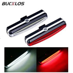 BUCKLOS Bicycle COB Light Set USB Charging High Visibility Taillight 500lm MTB Road Bike Light Lamp Cycling Accessories - flohmarkt-deutschland.shop