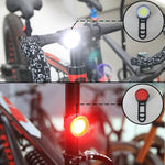 BUCKLOS Bicycle COB Light Set USB Charging High Visibility Taillight 500lm MTB Road Bike Light Lamp Cycling Accessories - flohmarkt-deutschland.shop
