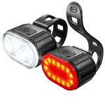 BUCKLOS Fahrradbeleuchtung Vorder- und Rücklichter Fahrradlampe LED-Fahrradlicht Fahrrad-Taschenlampe für Fahrrad Vorder- und Rücklicht Laterne - flohmarkt-deutschland.shop