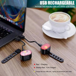 BUCKLOS Fahrradbeleuchtung Vorder- und Rücklichter Fahrradlampe LED-Fahrradlicht Fahrrad-Taschenlampe für Fahrrad Vorder- und Rücklicht Laterne - flohmarkt-deutschland.shop
