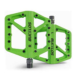 BUCKLOS Fahrradpedal, ultraleichte Pedalplattform für Rennrad, Mountainbike, rutschfeste Nylon-versiegelte Lager, flache Pedale, MTB-Fahrradteil - flohmarkt-deutschland.shop