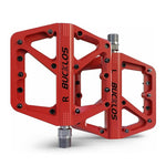 BUCKLOS Fahrradpedal, ultraleichte Pedalplattform für Rennrad, Mountainbike, rutschfeste Nylon-versiegelte Lager, flache Pedale, MTB-Fahrradteil - flohmarkt-deutschland.shop