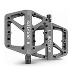 BUCKLOS Fahrradpedal, ultraleichte Pedalplattform für Rennrad, Mountainbike, rutschfeste Nylon-versiegelte Lager, flache Pedale, MTB-Fahrradteil - flohmarkt-deutschland.shop
