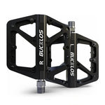 BUCKLOS Fahrradpedal, ultraleichte Pedalplattform für Rennrad, Mountainbike, rutschfeste Nylon-versiegelte Lager, flache Pedale, MTB-Fahrradteil - flohmarkt-deutschland.shop