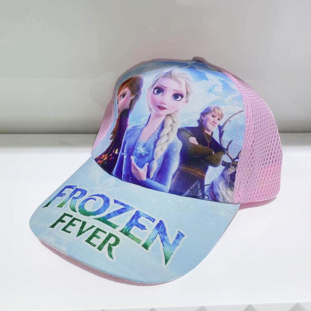 Cartoon Princess Baseball Cap for Kids (Spring/Summer)