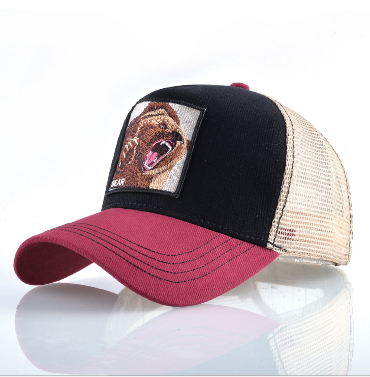 Embroidered Animal Rooster Baseball Cap - Hip Hop Style