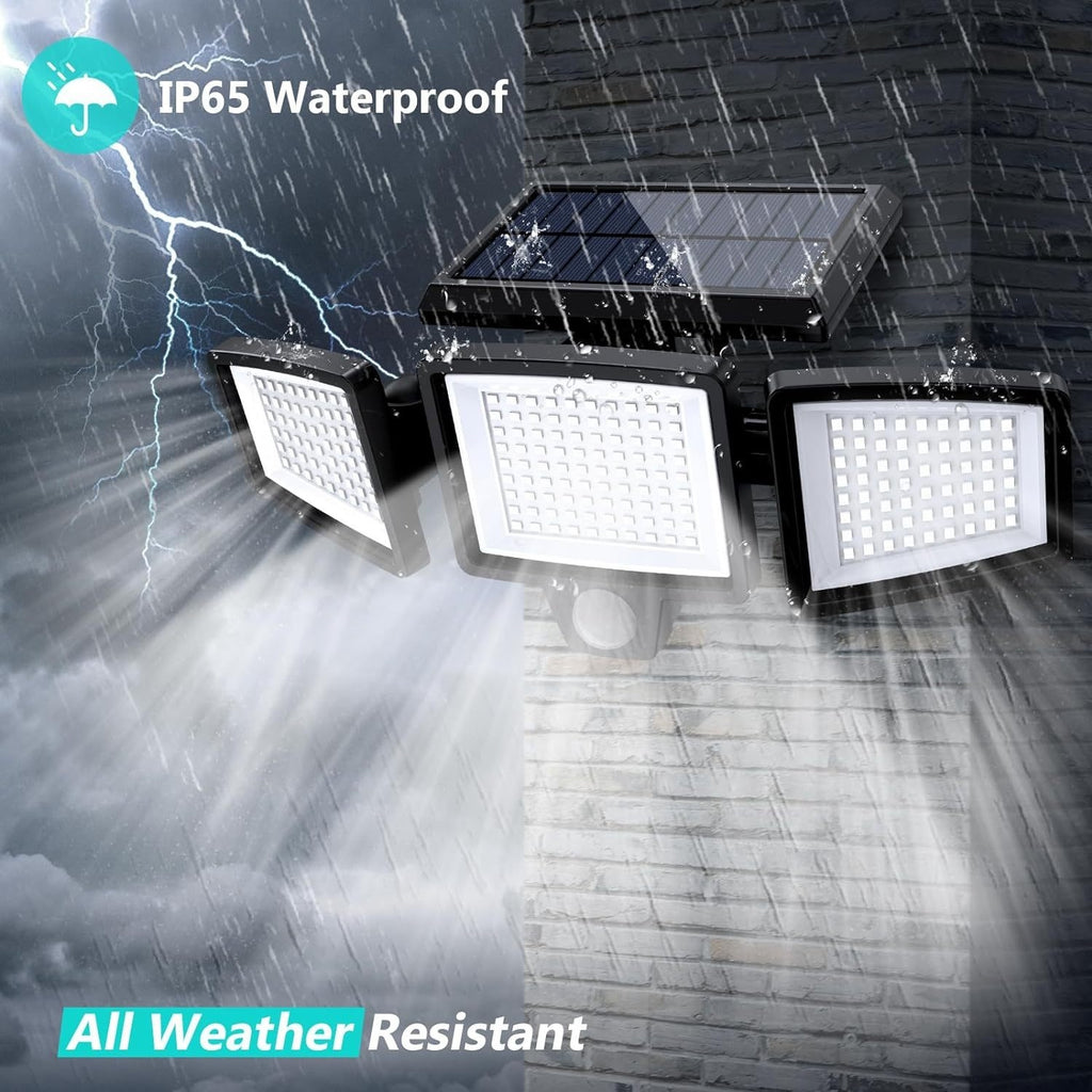 Geteilte Solarbetriebene Smart-Lampe mit Bewegungssensor