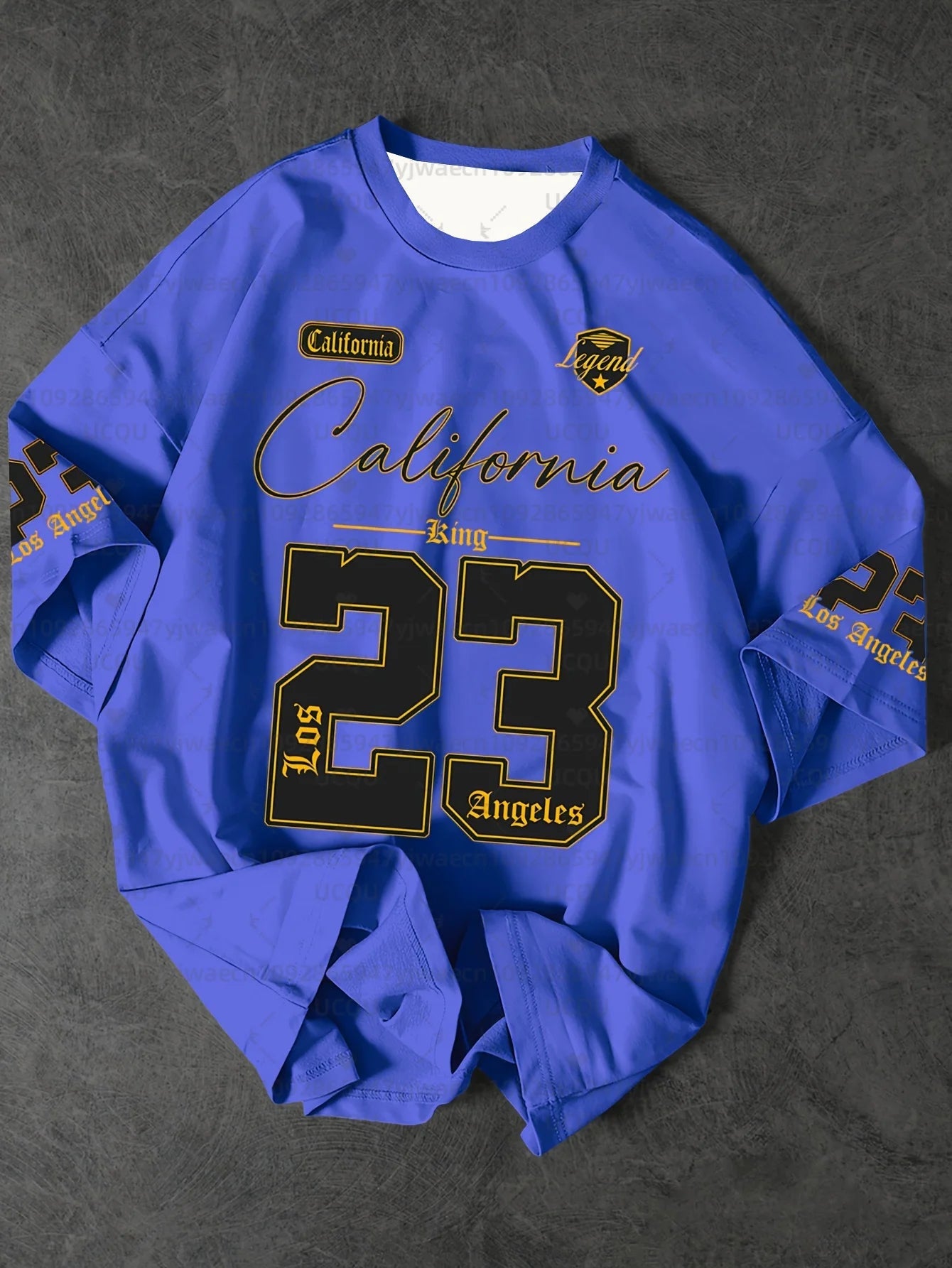 California NO.23 Sport Trikot – Herren & Damen, Grafik T-Shirt - flohmarkt-deutschland.shop