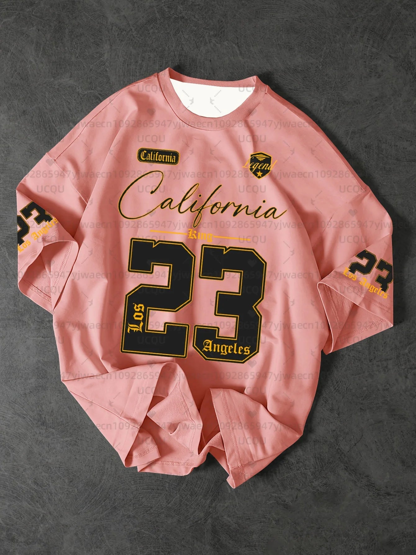 California NO.23 Sport Trikot – Herren & Damen, Grafik T-Shirt - flohmarkt-deutschland.shop