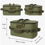 Camping Gaskanister Tasche – Kochgeschirr & Werkzeug Organizer - flohmarkt-deutschland.shop