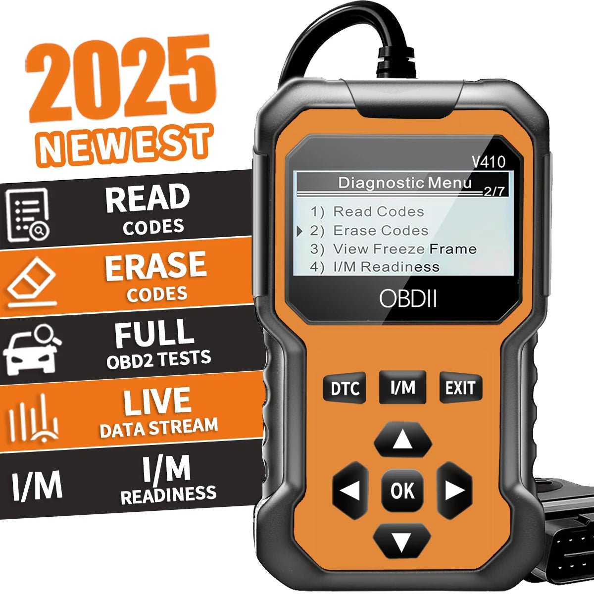 Car Obd2 Scanner Diagnostic Tool Code Reader Engine Fault Code Reader Scanner Can Diagnose All Obd Ii Protocol Cars since 1996 - flohmarkt-deutschland.shop