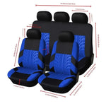 Car Seat Covers Full Set Front Split Rear Bench For Car Universal Cloth SUV Sedan Van Automotive Interior Covers - flohmarkt-deutschland.shop