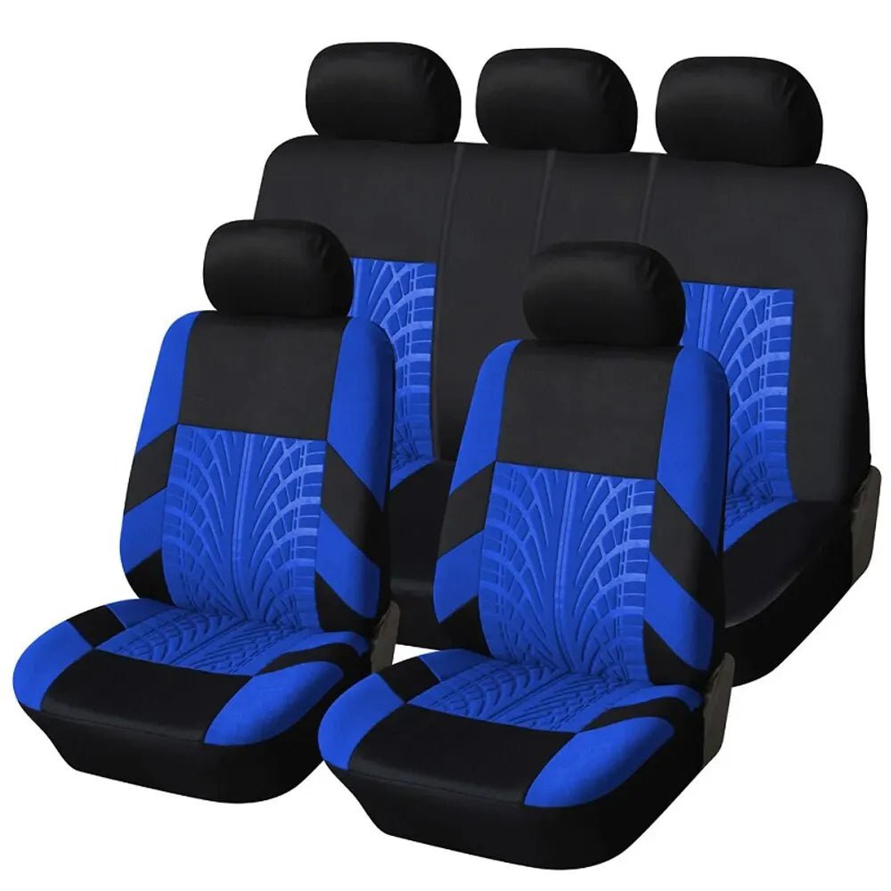Car Seat Covers Full Set Front Split Rear Bench For Car Universal Cloth SUV Sedan Van Automotive Interior Covers - flohmarkt-deutschland.shop