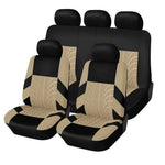Car Seat Covers Full Set Front Split Rear Bench For Car Universal Cloth SUV Sedan Van Automotive Interior Covers - flohmarkt-deutschland.shop