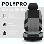 Car Seat Covers Full Set Front Split Rear Bench For Car Universal Cloth SUV Sedan Van Automotive Interior Covers - flohmarkt-deutschland.shop