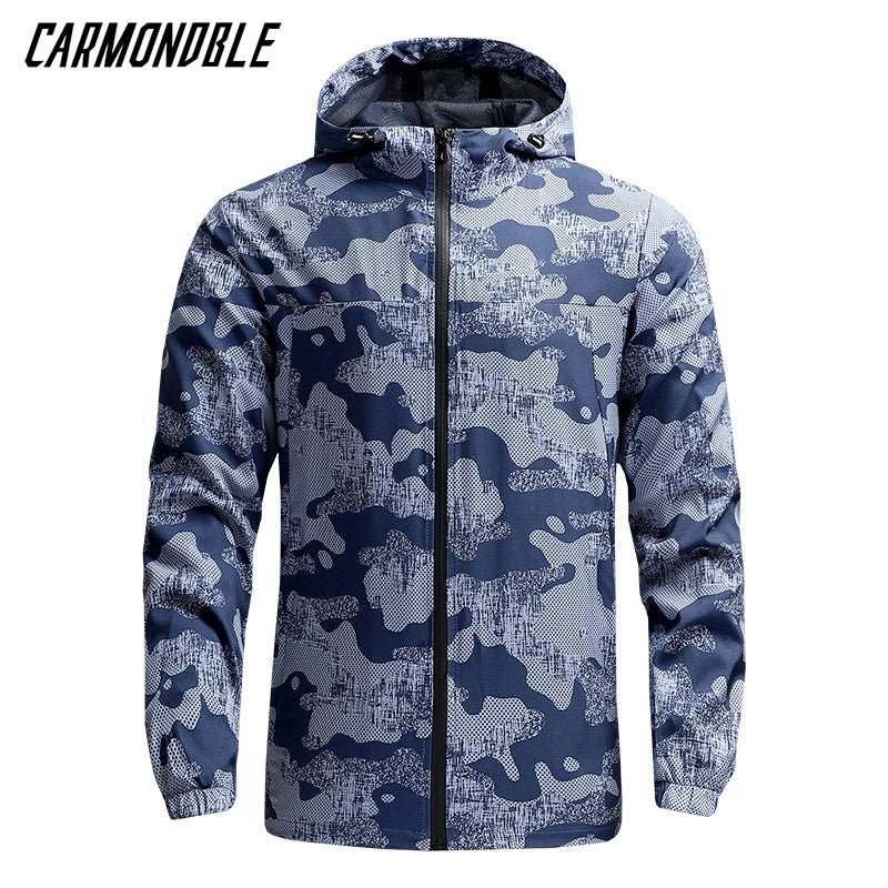 CARMONDBLE Cycling Jacket Road MTB Bicycle Windproof Coat Motorcycle Windbreaker Mens Mountain Bike Clothing Fahrradjacke Herren - flohmarkt-deutschland.shop