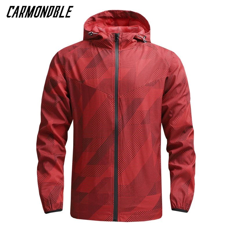 CARMONDBLE Cycling Jacket Road MTB Bicycle Windproof Coat Motorcycle Windbreaker Mens Mountain Bike Clothing Fahrradjacke Herren - flohmarkt-deutschland.shop