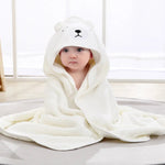 Cartoon-Tier Baby-Badetücher Weiche Kapuzenhandtücher für Neugeborene Kleinkind-Bademantel Warme Schlafwickel für Jungen und Mädchen - flohmarkt-deutschland.shop