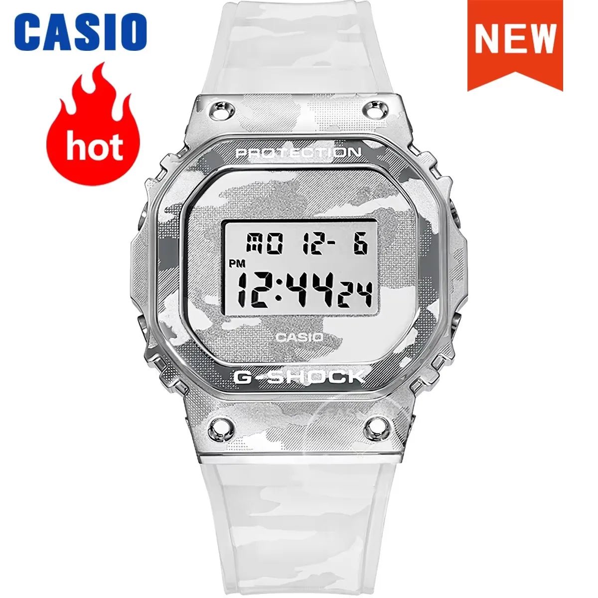 Casio G-Shock DW-5600 Herrenuhr – Quadratisch, Wasserdicht, Trendig - flohmarkt-deutschland.shop