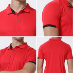 Casual Sports Quick-drying Lapel Short-sleeved POLO Shirt Cycling Suit Fitness Suit For Men - flohmarkt-deutschland.shop