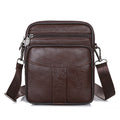 Men's Genuine Leather Cowhide Messenger Shoulder Bag