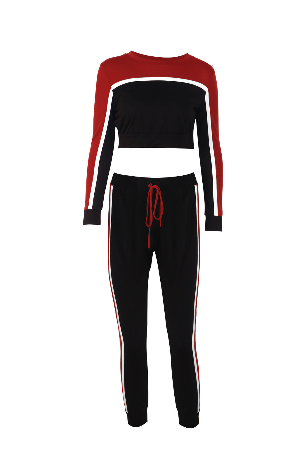 Color Block Casual Sports Set for Women (Fall/Winter)