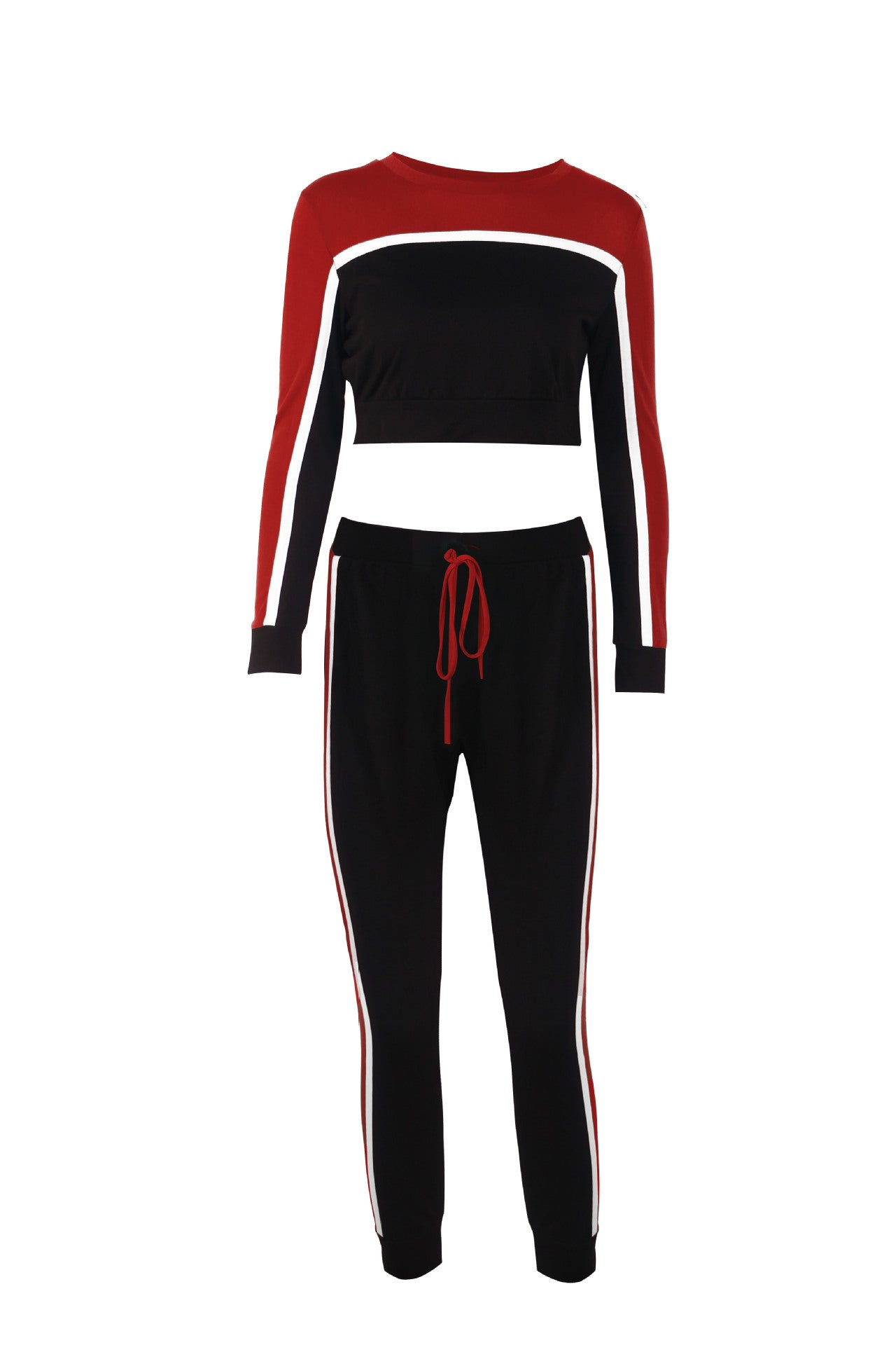 Color Block Casual Sports Set for Women (Fall/Winter)