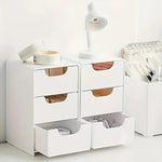 Chic 3-Stufiger Schreibtisch-Organizer Mit Schubladen - Ideal Für Bürobedarf Und Kosmetik Aufbewahrung - Tragbar - flohmarkt-deutschland.shop