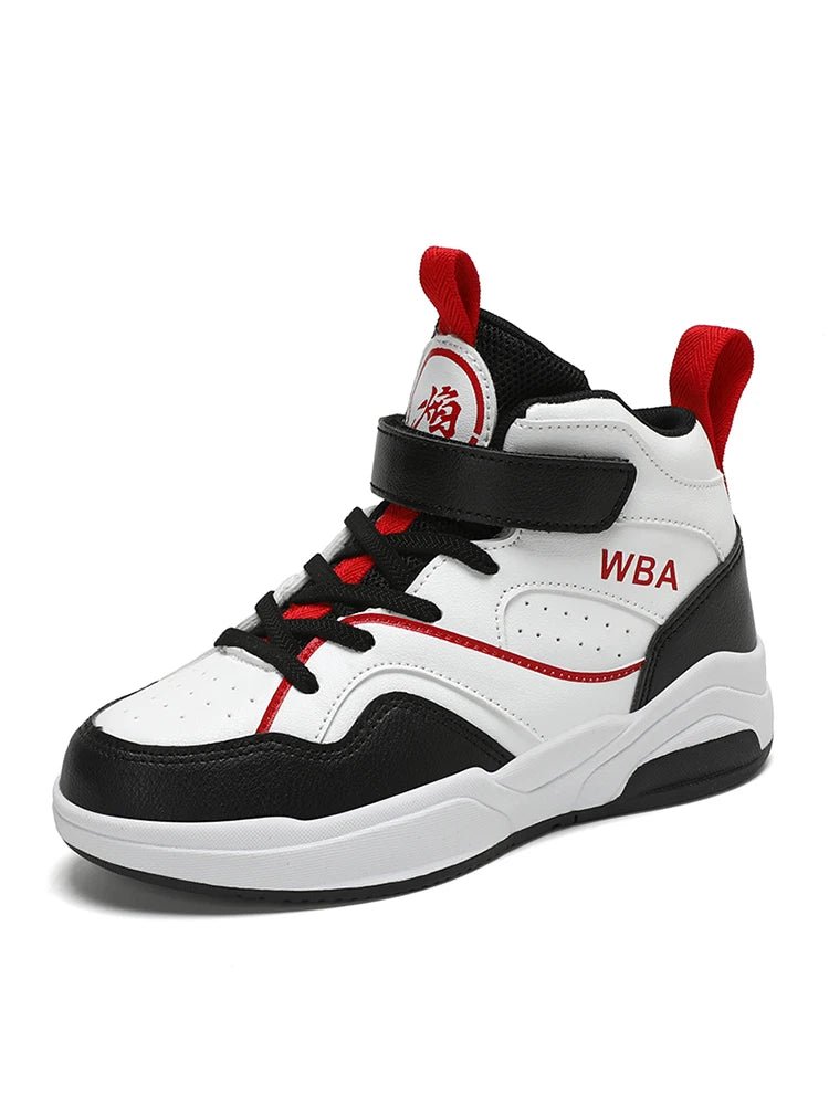 Children Sneaker Boys Shoes Flat Leather High Top Kids Sports Shoes Boy Basketball Running Tennis Sneaker Sportschuhe Kinder - flohmarkt-deutschland.shop