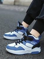 Children Sneaker Boys Shoes Flat Leather High Top Kids Sports Shoes Boy Basketball Running Tennis Sneaker Sportschuhe Kinder - flohmarkt-deutschland.shop