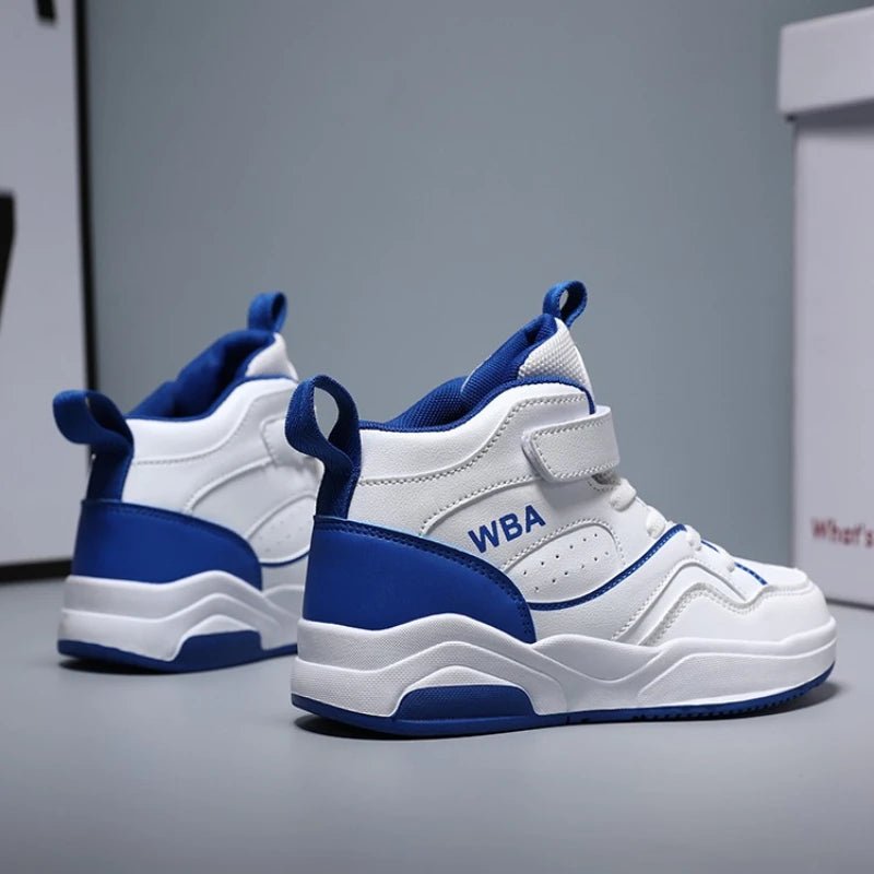 Children Sneaker Boys Shoes Flat Leather High Top Kids Sports Shoes Boy Basketball Running Tennis Sneaker Sportschuhe Kinder - flohmarkt-deutschland.shop