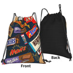 Chocolate Kinder Hershey s KitKat Mars Kinder Portable Shopping Drawstring Backpack Riding Backpack Gym Shoes Drawstring Bags - flohmarkt-deutschland.shop